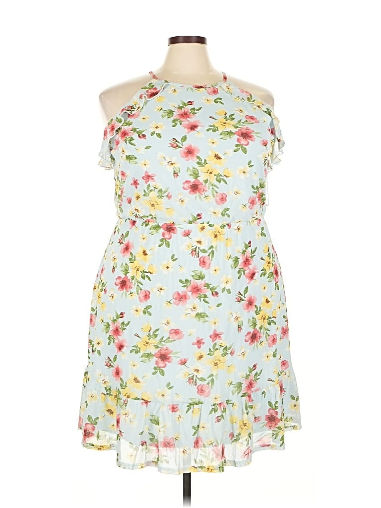 Luna Cocktail Dress In Blue