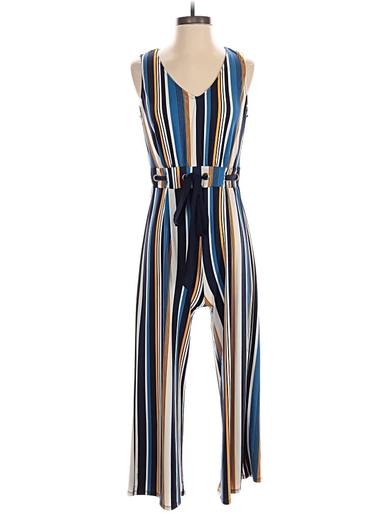 Click to view more detailed imagery on our partner's website Pre-owned Wrapper Jumpsuit In Blue