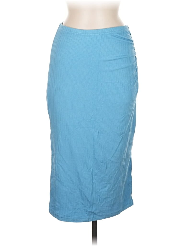 Pre-owned Unbranded Casual Skirt In Blue