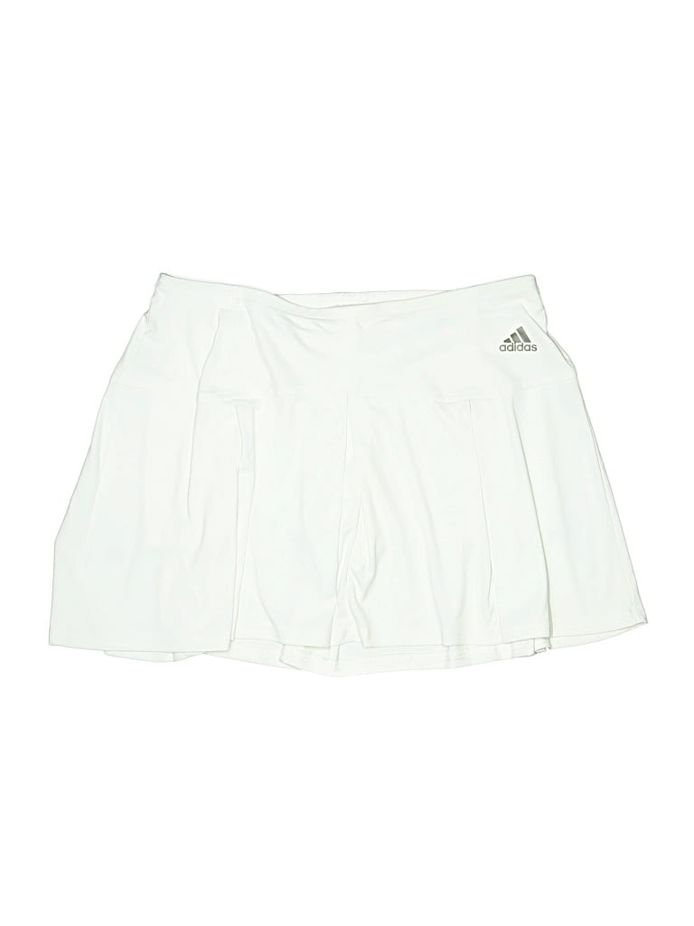 Pre-owned Adidas Originals Active Skort In White