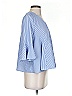 Do & Be Blue 3/4 Sleeve Blouse Size XS - photo 4