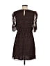Eliot 100% Silk Paisley Brown Casual Dress Size 4 - photo 2