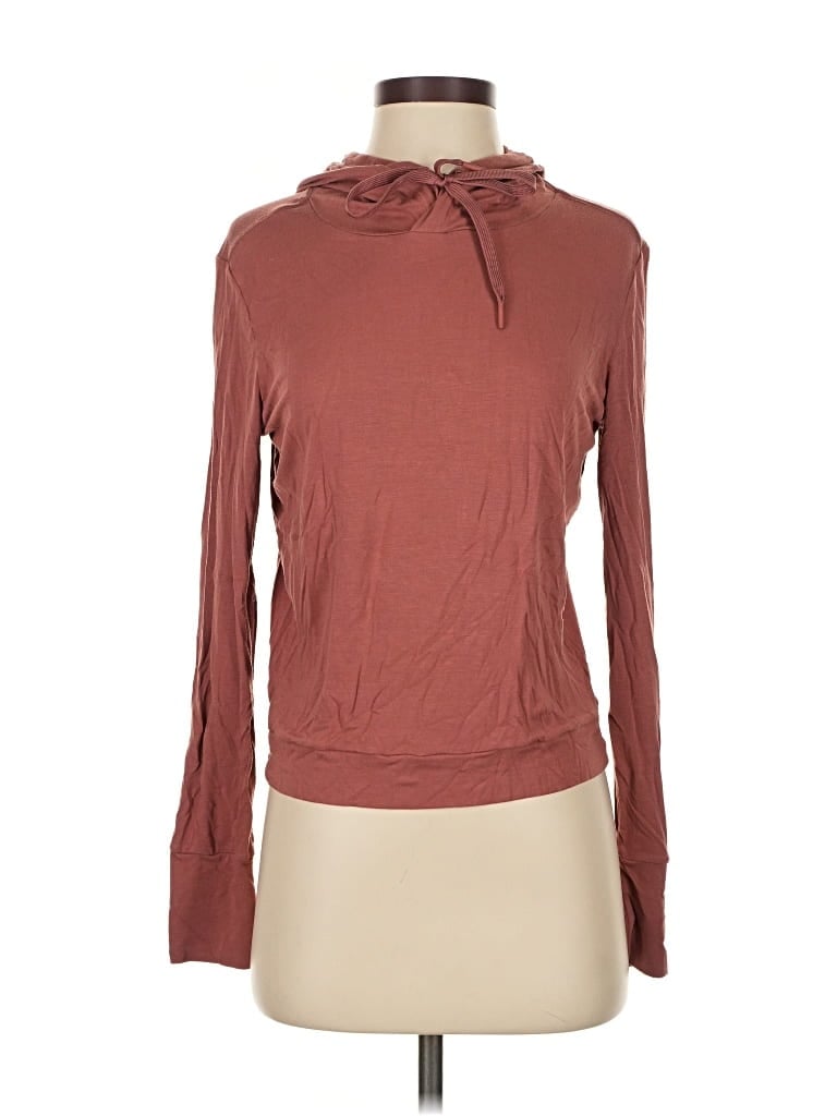 Pre-owned Assorted Brands Pullover Hoodie In Brown