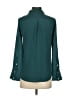 Suistudio Teal Long Sleeve Blouse Size 0 - photo 2