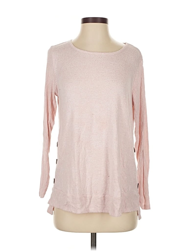Pre-owned I.n. Studio Pullover Sweater In Pink