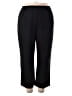 Caroline Rose Black Casual Pants Size 2X - photo 1