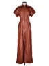 Hutch Metallic Brown Jumpsuit Size 4 - photo 1