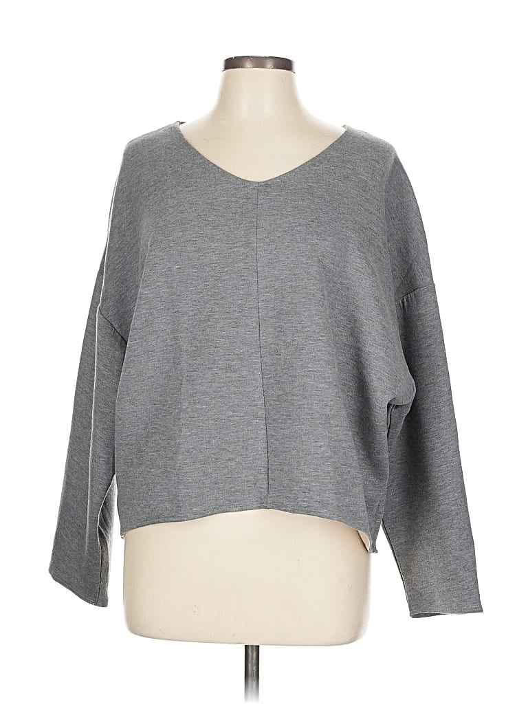 TRUTH BY REPUBLIC Pre-owned Pullover Sweater In Gray