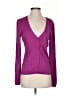 Halogen Purple Cardigan Size S - photo 1