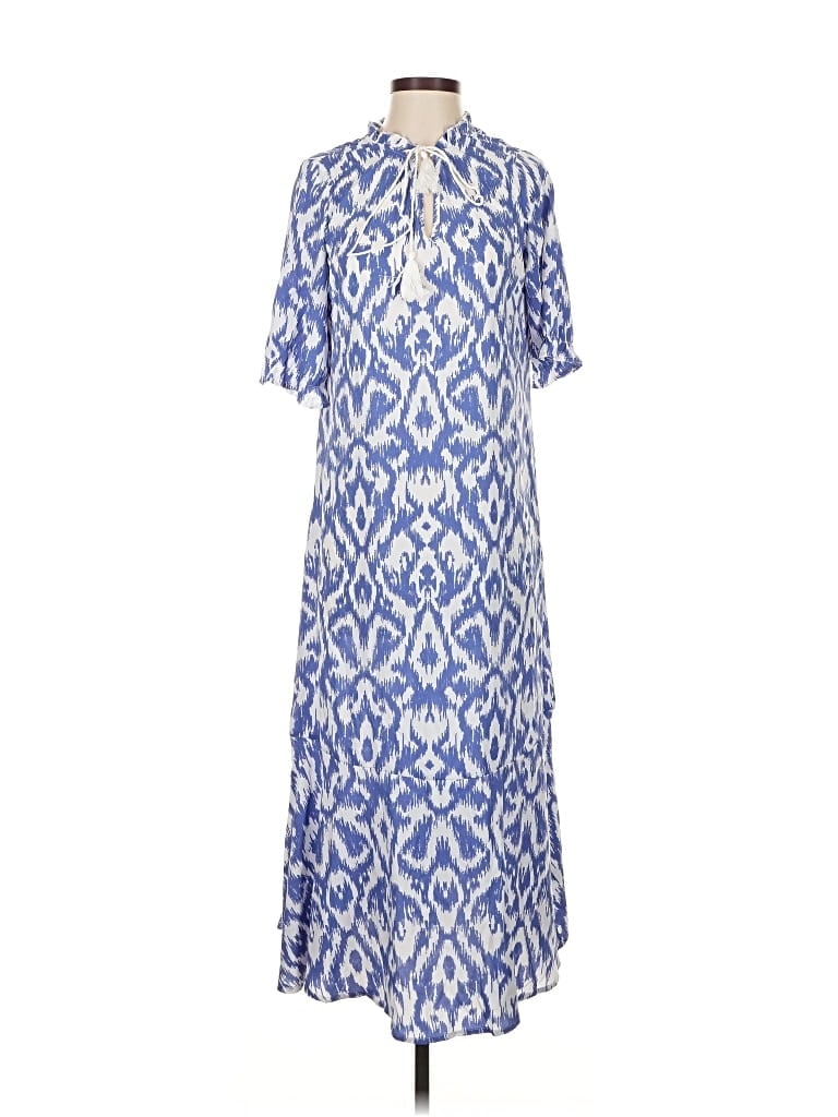 Pre-owned Dokotoo Casual Dress In Blue