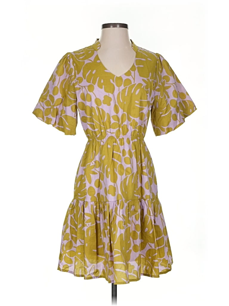 Pre-owned Thml Casual Dress In Yellow