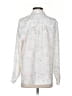 REPEAT Easy Knit 100% Silk Stars Ivory Long Sleeve Silk Top Size XXS - photo 2