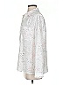 REPEAT Easy Knit 100% Silk Stars Ivory Long Sleeve Silk Top Size XXS - photo 5
