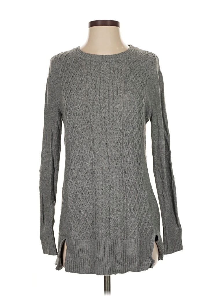 Pre-owned Banana Republic Factory Store Pullover Sweater In Gray