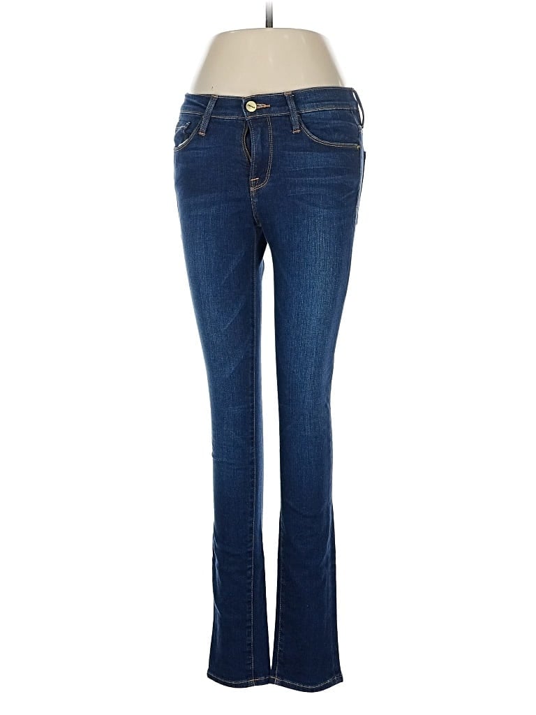 Pre-owned Frame Jeans In Blue