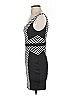 Guess Stripes Black Cocktail Dress Size 0 - photo 5