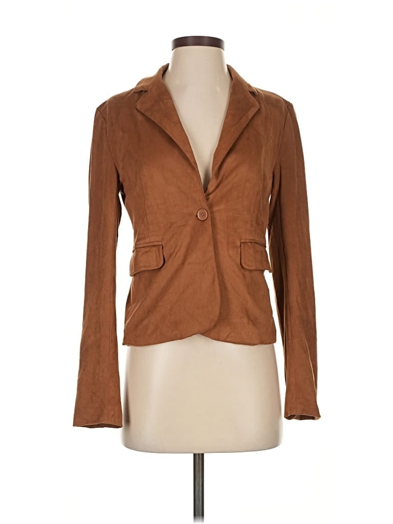 Pre-owned Sincerely Jules Blazer Jacket In Brown