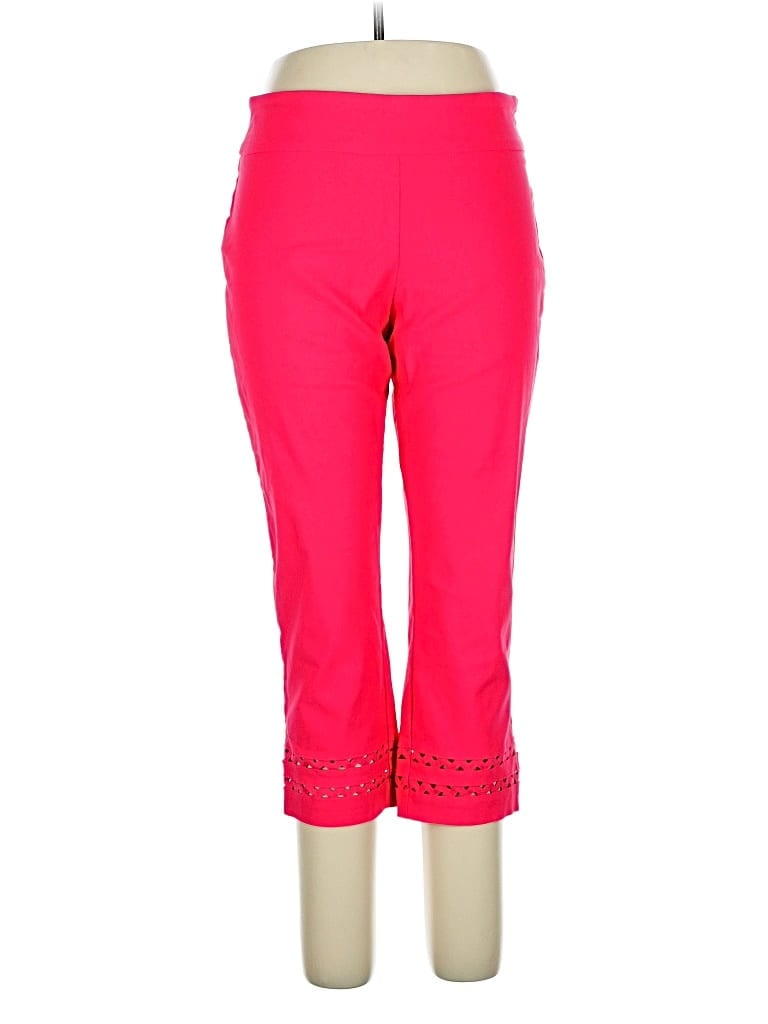 Pre-owned Crown & Ivy Active Pants In Pink
