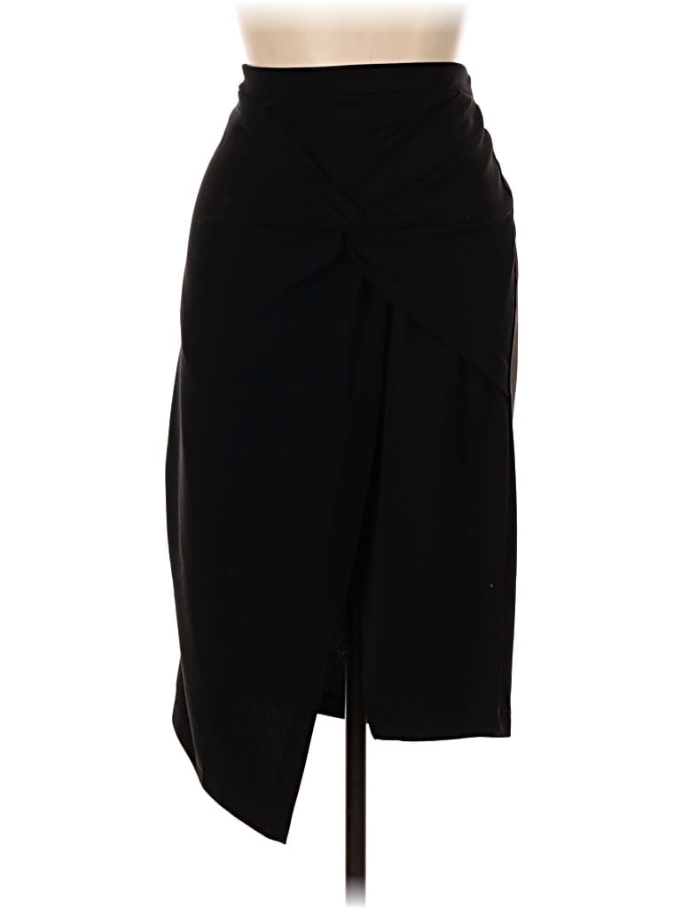 Pre-owned Slate & Willow Formal Skirt In Black