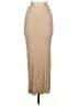 Sincerely Jules Solid Tan Formal Skirt Size M - photo 1