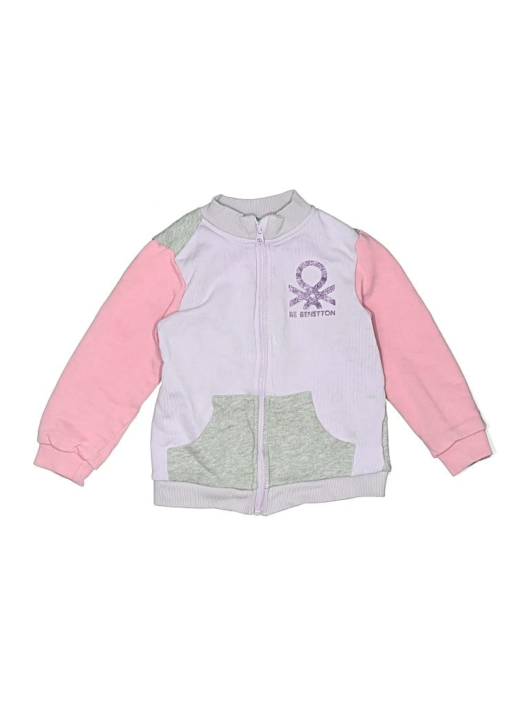 Pre-owned United Colors Of Benetton Kids'  Jacket In Purple