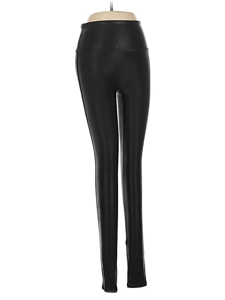 Pre-owned Spanx Active Pants In Black