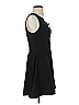 Aqua Solid Black Cocktail Dress Size S - photo 4