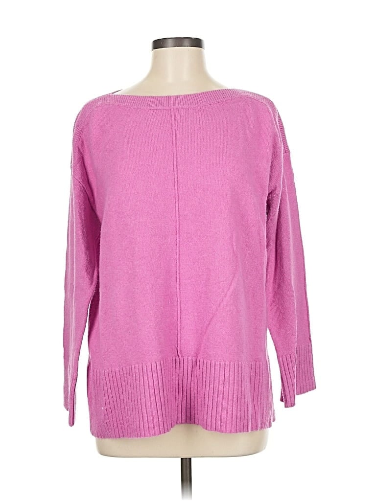 Pre-owned Ann Taylor Loft Pullover Sweater In Pink