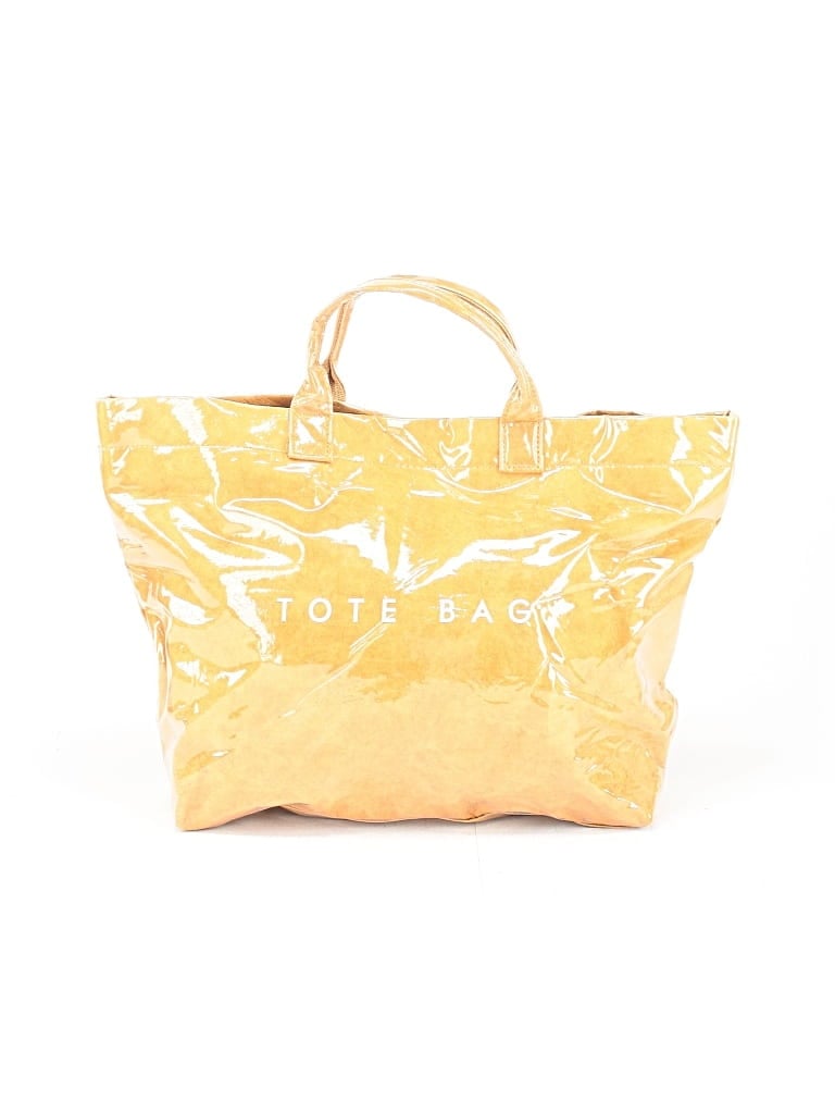 Pre-owned Unbranded Tote Bag In Orange