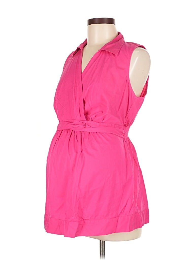 Pre-owned Motherhood Kimono In Pink