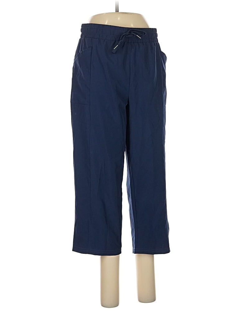 Pre-owned Daisy Fuentes Casual Pants In Blue