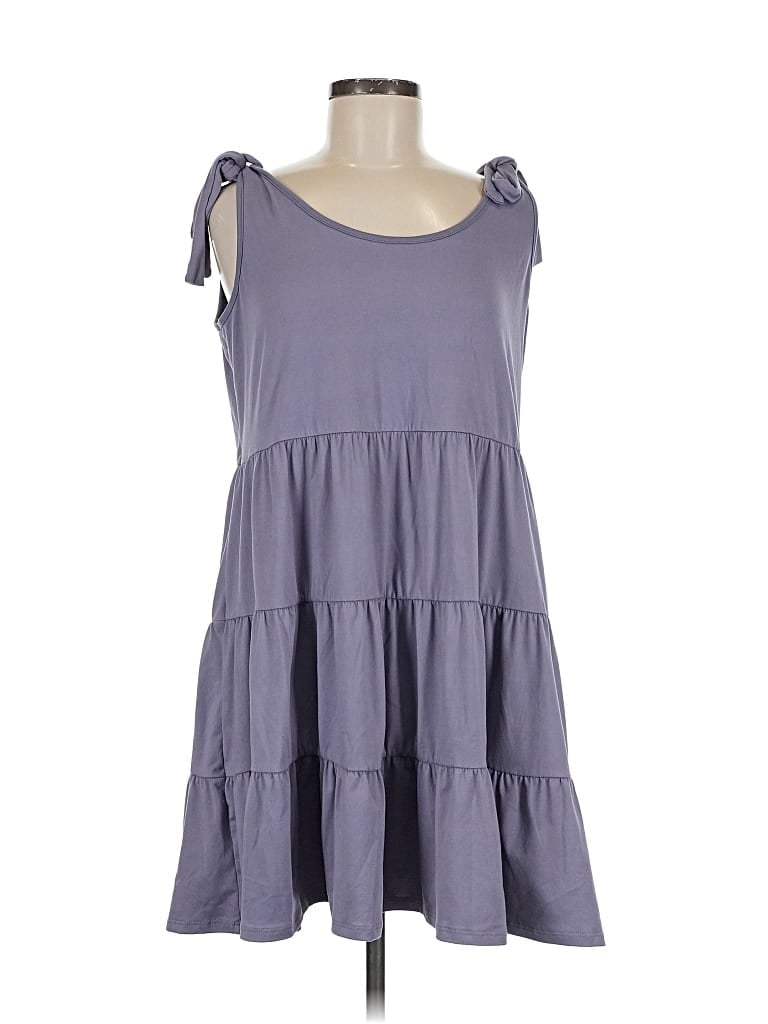 Pre-owned Jodifl Casual Dress In Gray