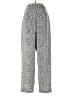 Josie by Natori Animal Print Silver Casual Pants Size M - photo 1