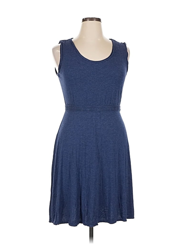 Pre-owned Max Studio Casual Dress In Blue