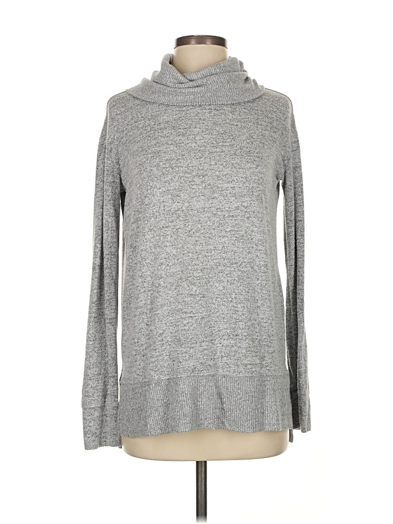 GAP Pre-owned Turtleneck Sweater In Gray
