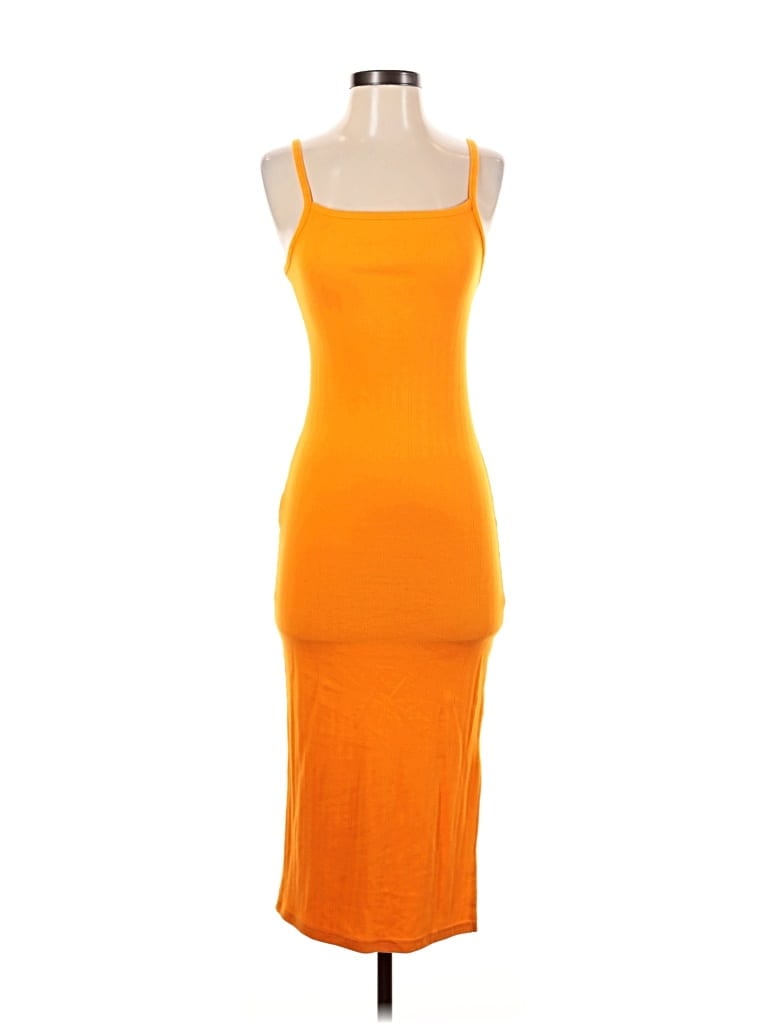 Pre-owned Wild Fable Casual Dress In Orange