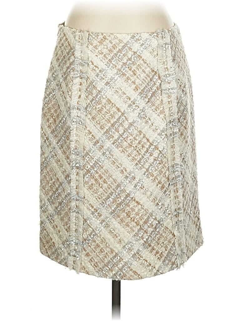 Pre-owned Worth New York Casual Skirt In White