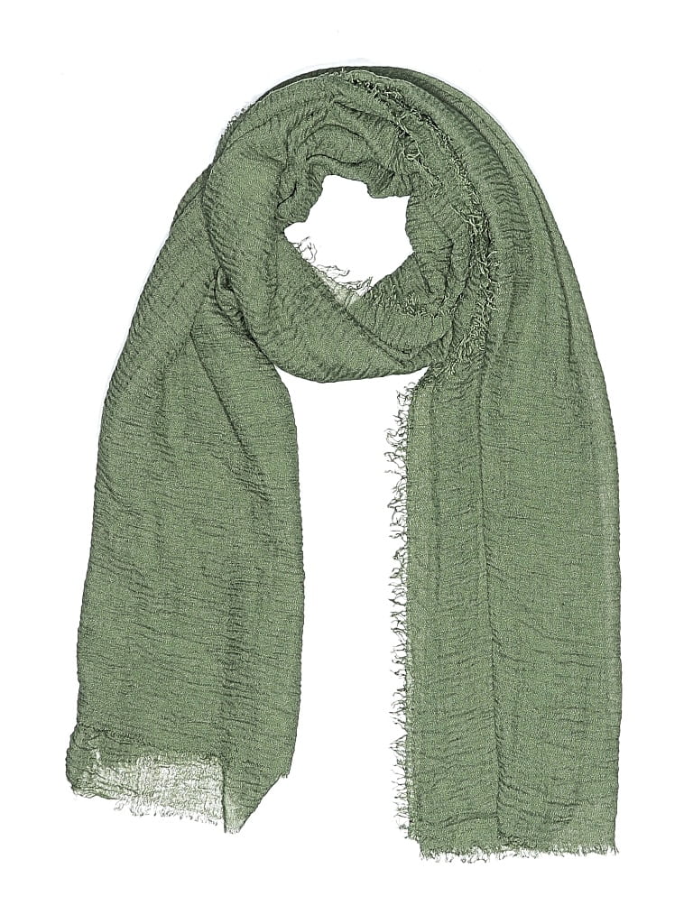 Pre-owned Unbranded Scarf In Green