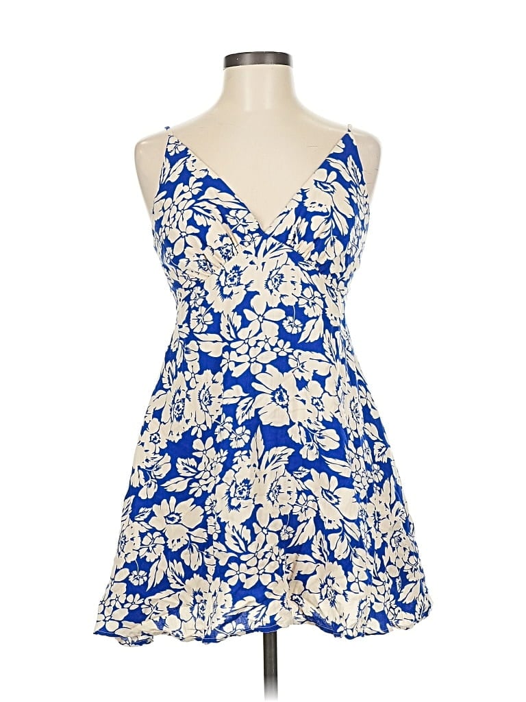 Pre-owned Lulus Cocktail Dress In Blue