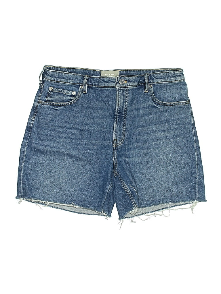 Pre-owned Everlane Denim Shorts In Blue