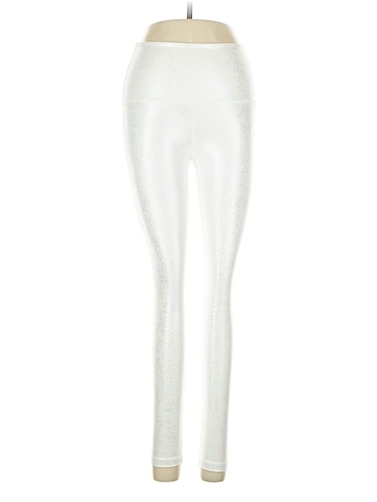 Pre-owned Beyond Yoga Leggings In Silver