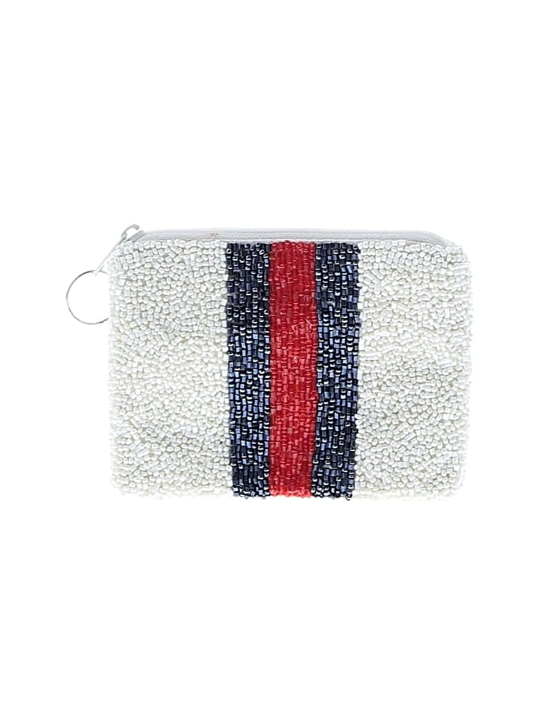 Pre-owned Moyna Makeup Bag In White