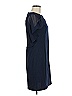 DKNY Solid Blue Cocktail Dress Size 6 - photo 4