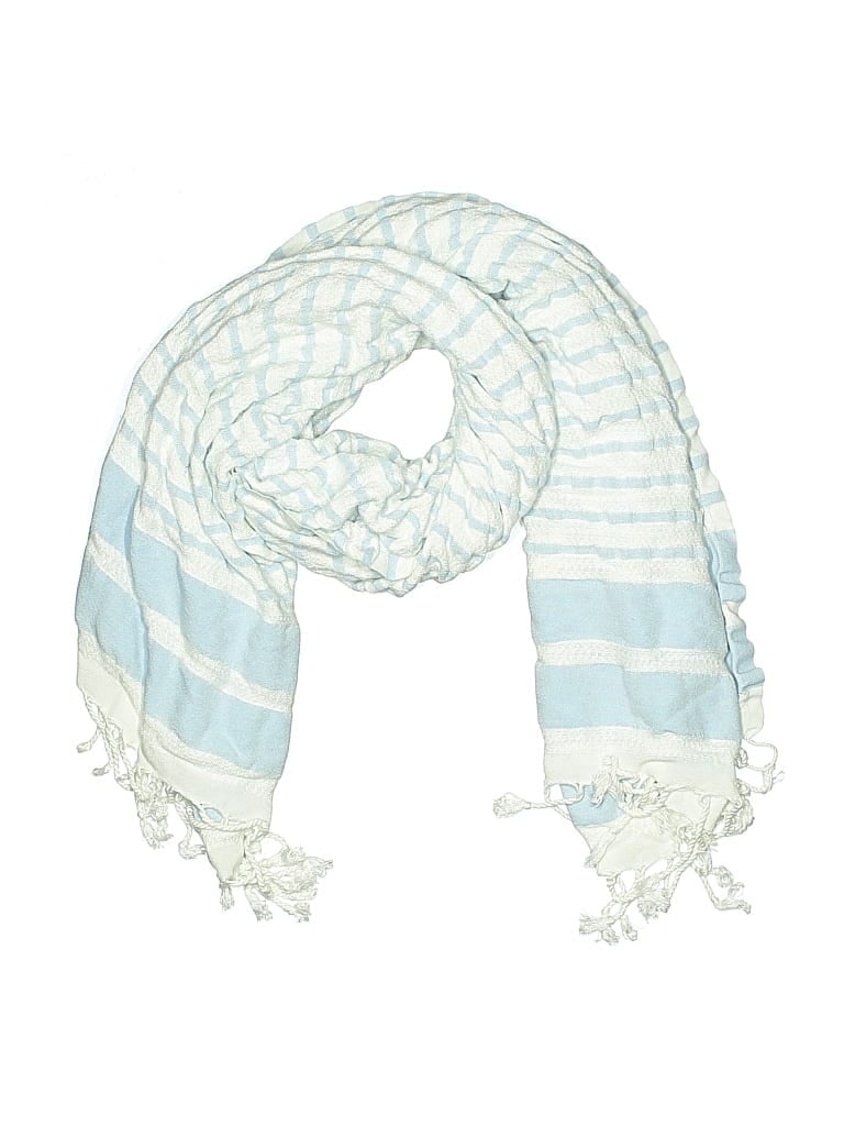 Pre-owned Unbranded Scarf In Blue