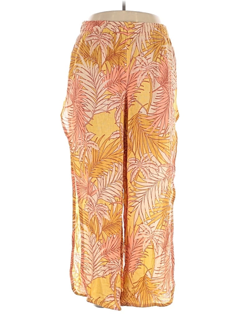 Tahari Linen Pants In Multi