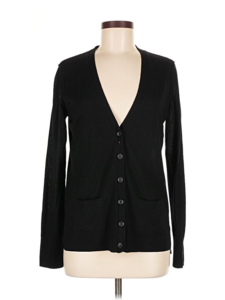 HALOGEN Pre-owned Cardigan Sweater In Black