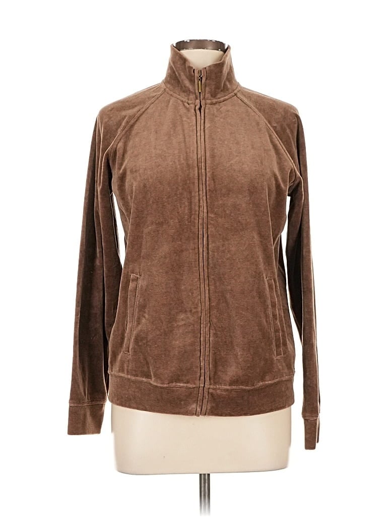 Pre-owned New York Laundry Cardigan Sweater In Brown