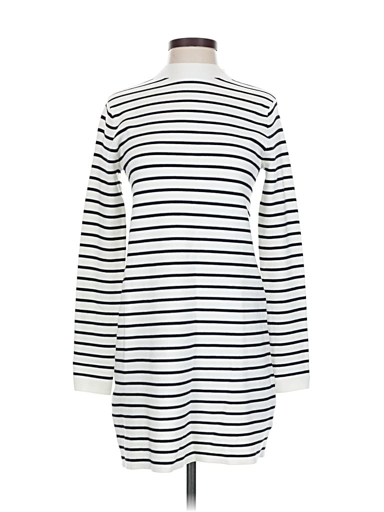 Pre-owned Mng Cardigan Sweater In White