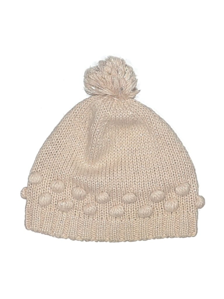 Pre-owned Aerie Beanie Hat In Brown