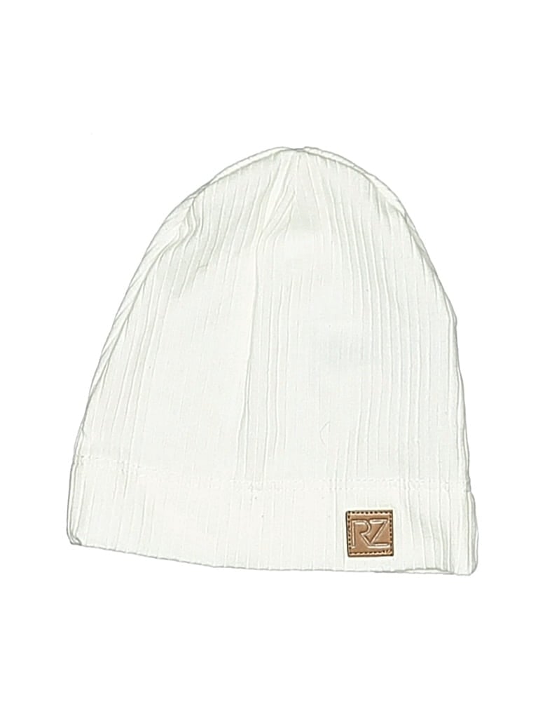 Pre-owned Assorted Brands Babies' Beanie Hat In White
